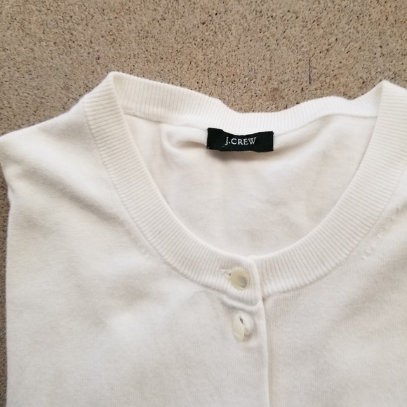 White Cardigan | Jcrew Cardigan - Picture 3 of 3